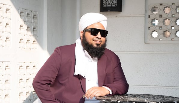 Dr. Abdulrazaq at the Center of Philanthropy and Excellence